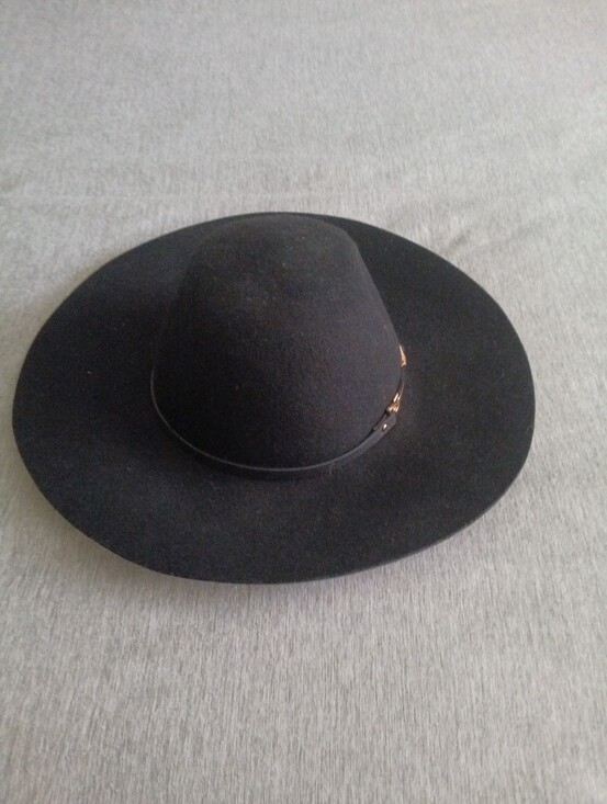 House of Harlow 1960 Accessories - House Of Harlow Woman's Wide Brim Hat 100% wool Black
